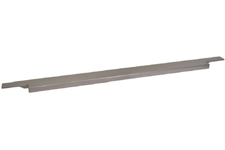 Ручка врезная 396 мм,  отделка сталь шлифованная