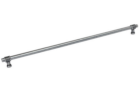 Ручка-скоба 384мм, отделка античное железо