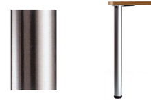 Нога d.60 H700 для стола, сталь нержавеющая лакированная, комплект 4 штуки