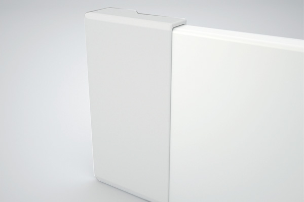 Профиль фронтальный алюминиевый L=1081мм, для внутреннего ящика, отделка белая