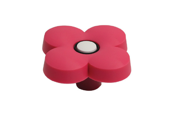 Ручка-кнопка “Цветок розовый”