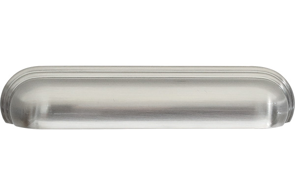 Ручка-ракушка 128мм, отделка никель шлифованный