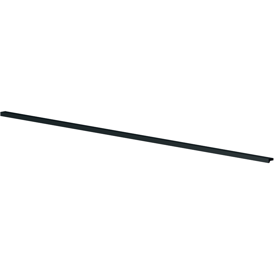 Ручка накладная L.1000мм, отделка черный матовый